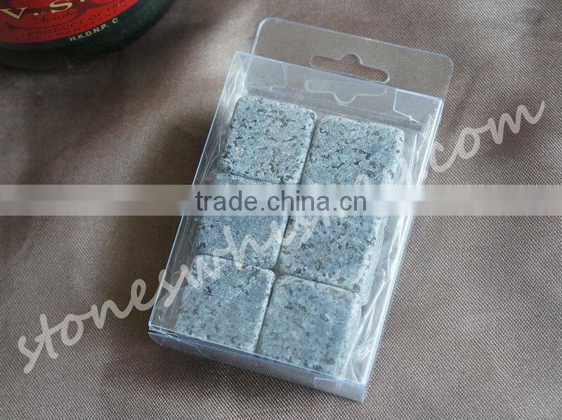 Natural whisky stone in PVC box | whisky on rock | rock whisky stone