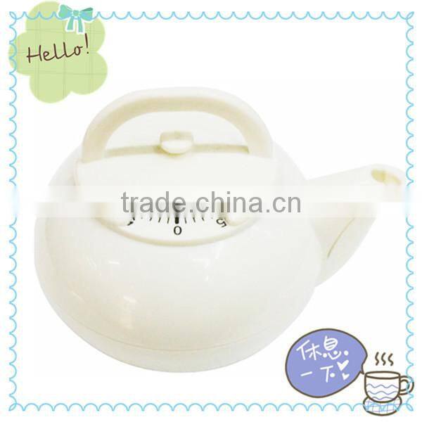 Plastic desk timer clock in portable and novelty feature