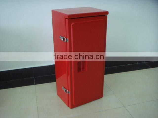 GRP housing for single fire extinguisher , IP56, marine grade