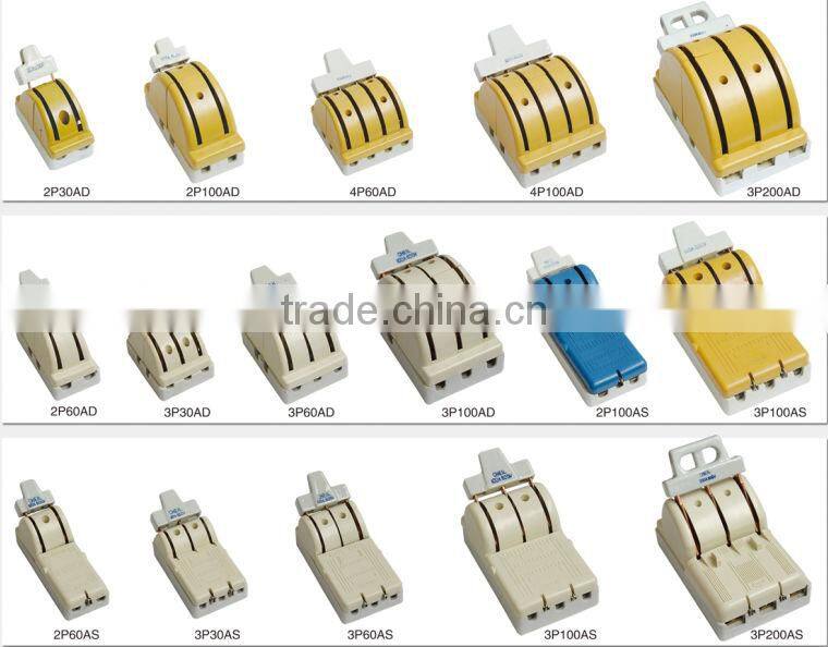 32A plastic knife switch