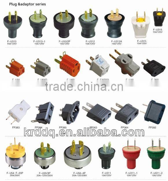 15A American dustproof plug adapter