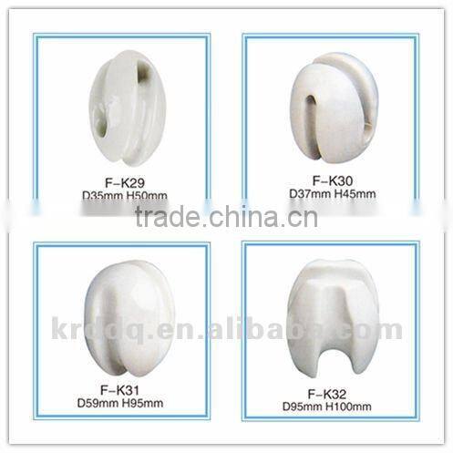 low voltage porcelain spool insulator