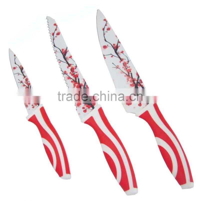 Eco-Friendly PP Handle Stainless Steel Bread Knife