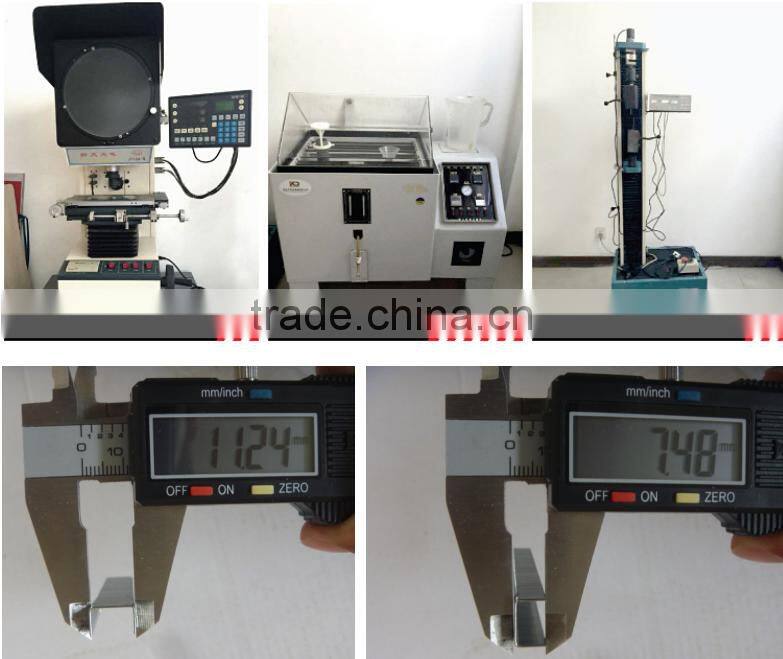 Puneumatic Nailer Staple wood furniture 8mm U Shape Stape Pins Gauge Silver Galvanized Code Nail Carton Seal Pin