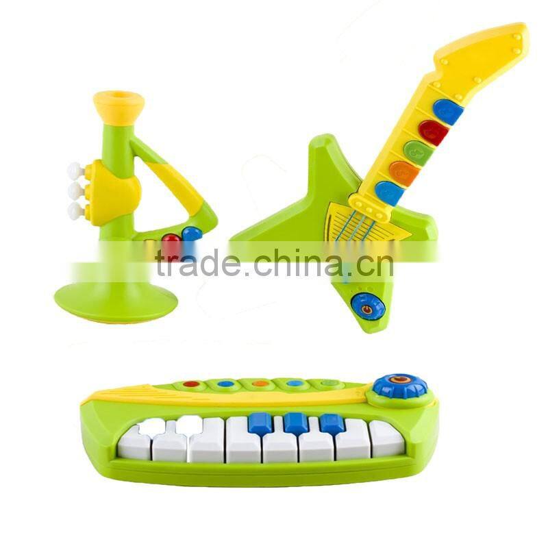 Cheap Guangdong OEM Kids Plastic Electric Musical Instrument Toy Set For Concert