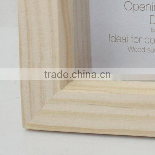 2016 wholesale fashion wooden frames for pictures, high quality wooden frames for pictures W09A023
