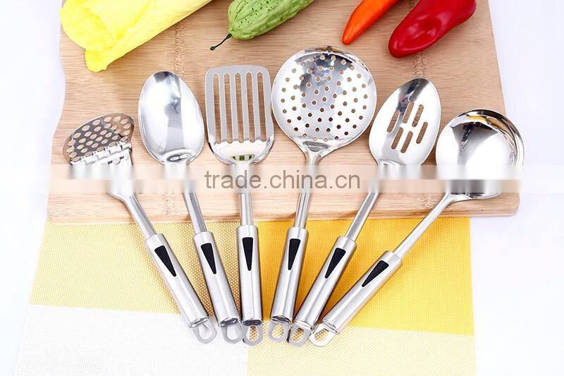 cooking tools stainless steel flexible turner long handle