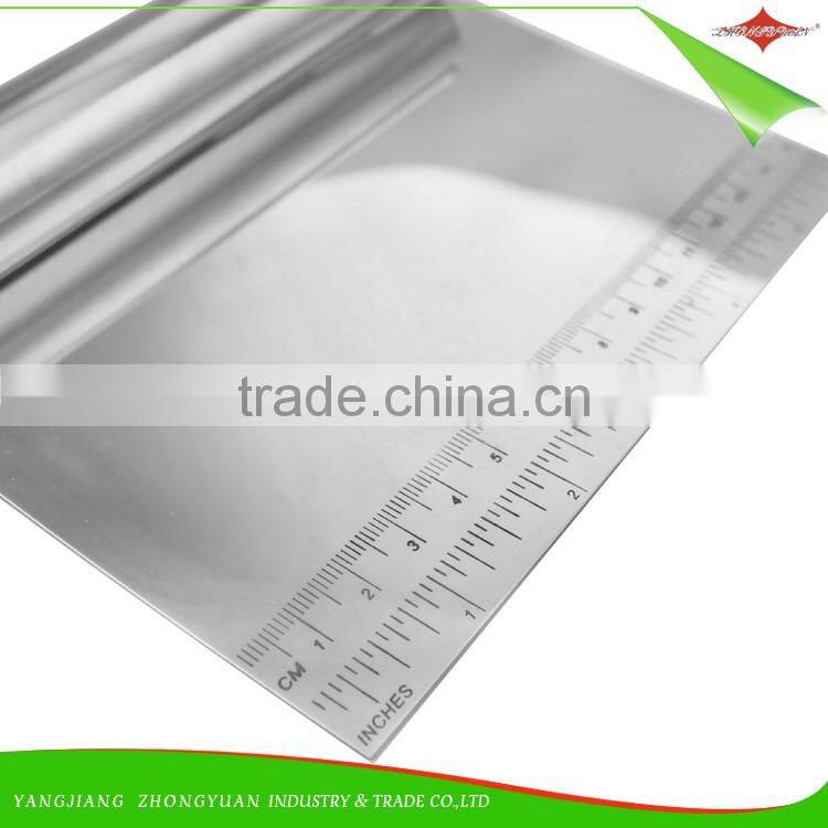 ZY-F1476 high quality stainless steel bread dough scraper with scale