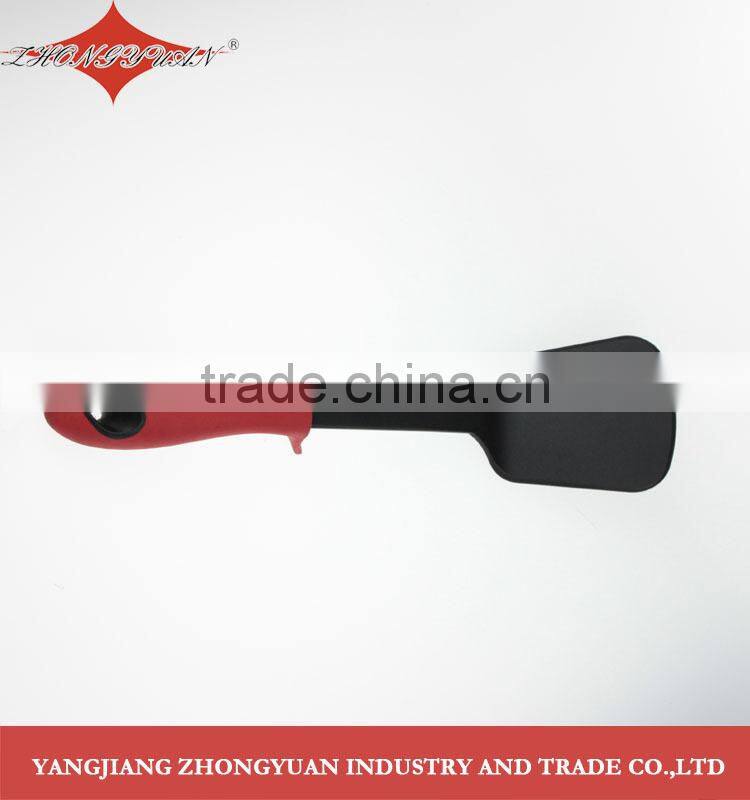 100% food grade kitchen utensil,nylon kitchen tool with red heart shaped handle