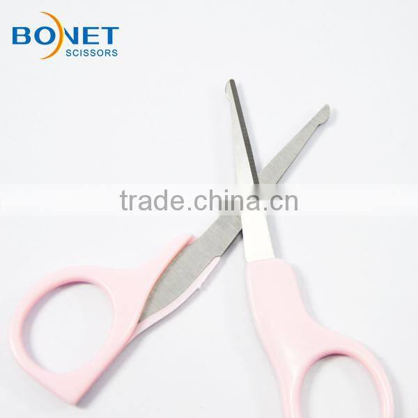 S94002/A/C CE qualified 3-7/8" colorful safety baby tool scissors set