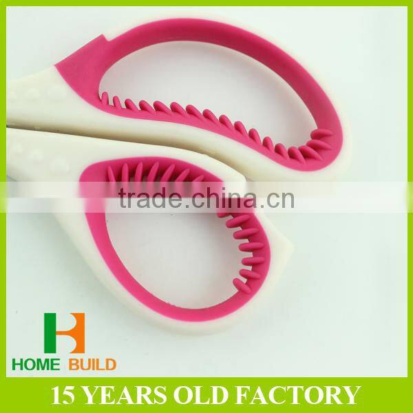 Factory price HB-S7101 Soft Grip Handle Scissors For Household