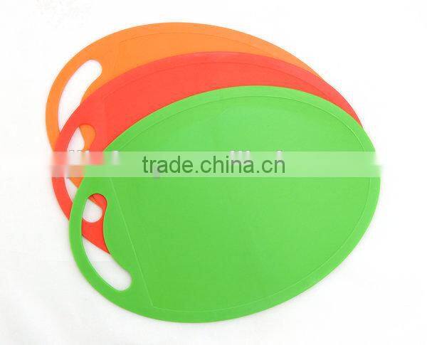 2 pieces plastic cutting board set Colorfull PP food board set