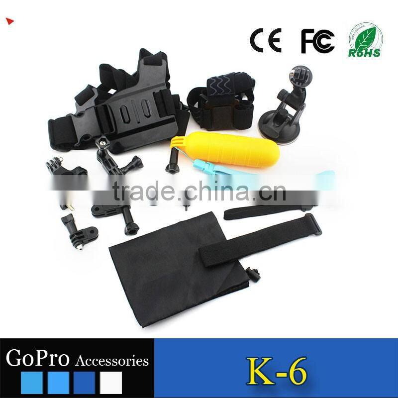 2016 hot selling cheap products kit used for gopros heros 4 bundle of accessories