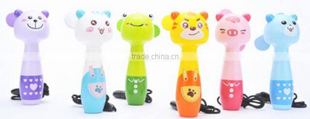 mini handheld water spray fan