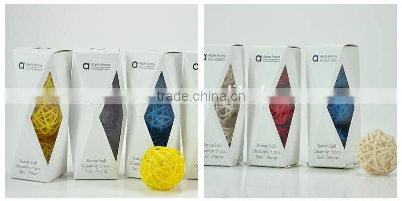 Best-selling aroma rattan ball,scented color rattan gift set
