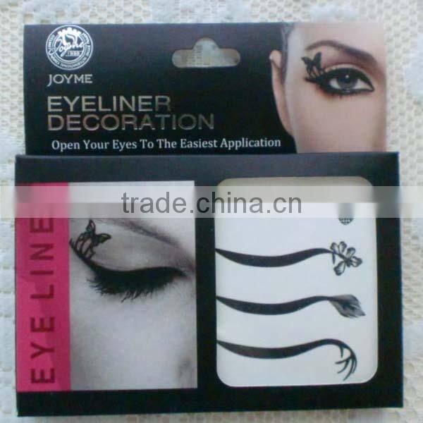 Joyme Colorful Eyeliner Sticker Eyeshadow Temporary Tattoo Make-up Eyeliner