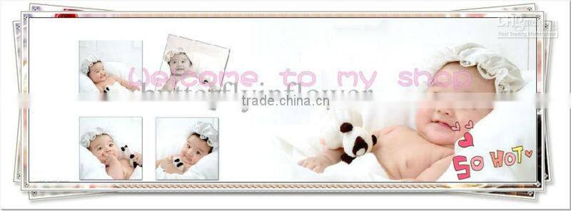 2013 Cute Flower Bow Holder For Girl Room Fashion Design Pink Cotton Tutu Bow Holder With Color Dots