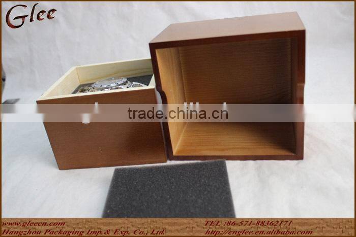 Customized Wood Watch Box with Sponge for Men Watch