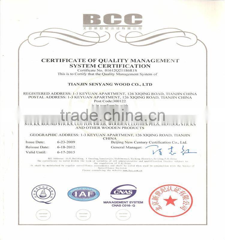 individually paper wrapped wooden coffee stirrer for restaurant