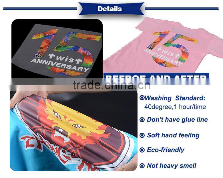 Jiabao high temperature sticker for fabric