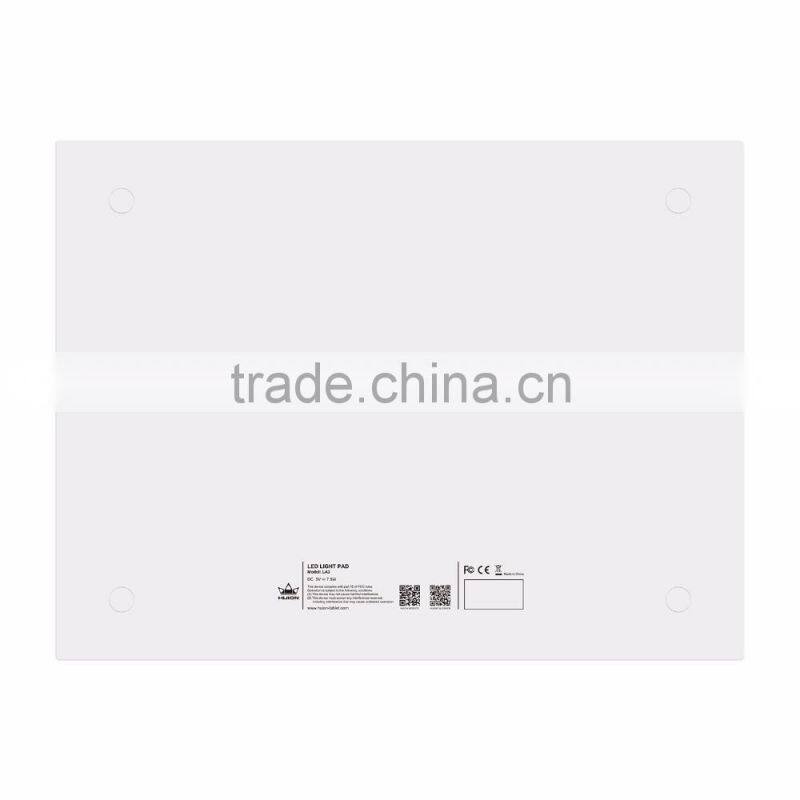 New arrival !1 acrylic panel Mirco usb LED light pad LA3