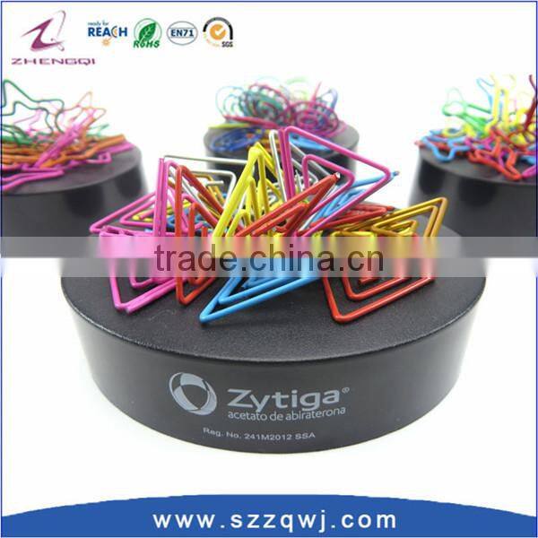 Coloed vinyl coated paper clips original manufacturer