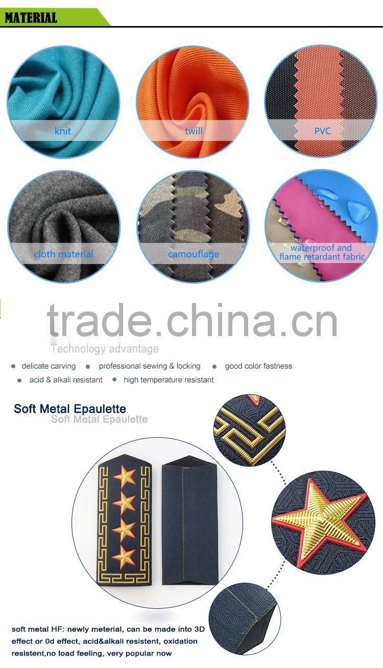 Professional Pilot Uniform embroidery Epaulets