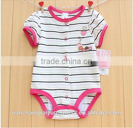 Wholesale comfortable baby girl clothes romper with factory price