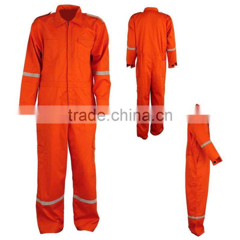 Cotton/nylon flame retardant uniform in petrochemical/electric power industry
