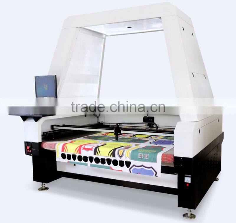 High speed auto feeding co2 tube fabric leather laser cutting machine price