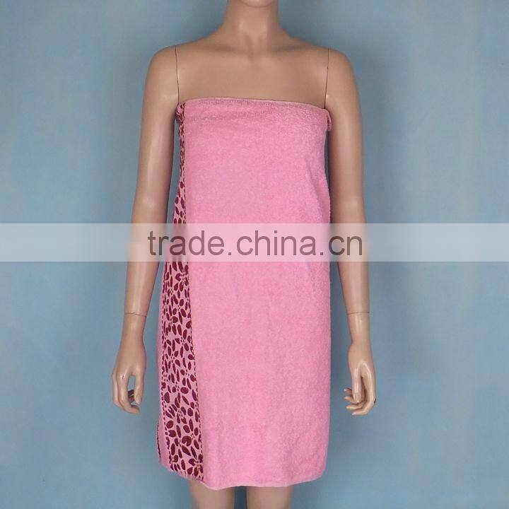 Stock Cotton Terry Bath Towel with Dobby Border Exporter ,130809-4