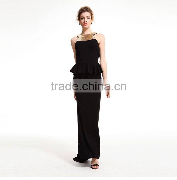 guangzhou china suppliers great design high quality elegant sleeveless evening dress 2017