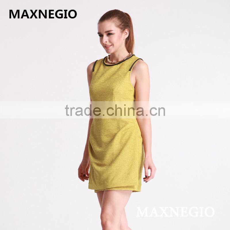 sleeveless women short elegant dresses for celebration