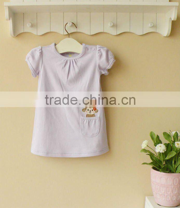 mom and bab 2012 New summer baby clothes 100% cotton girls dress