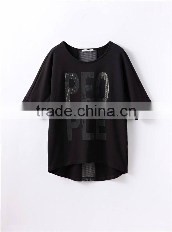 Customized 100% Cotton Fleece pullover Sweatshirts print 1/2 sleeve crewneck pullover t shirt