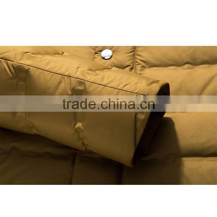 Factory Supplier Directly Soft Touch Stand Collar Leisure& Business Winter Men Padding Jacket