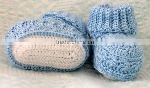 Beanie and Ankle Boots Style Hand Made Kids Crochet Sweater