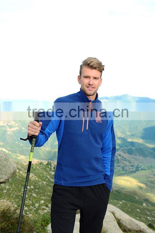 Customized Men Outdoor Clothing Polar Hooded Fleece Jacket