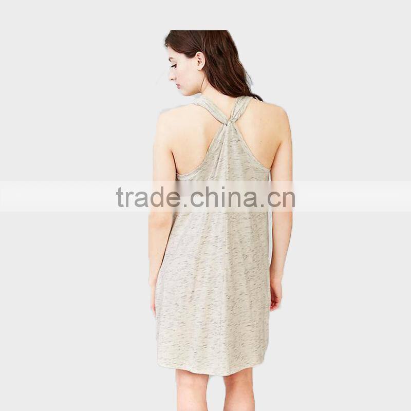 ladies summer dress sleeveless dress