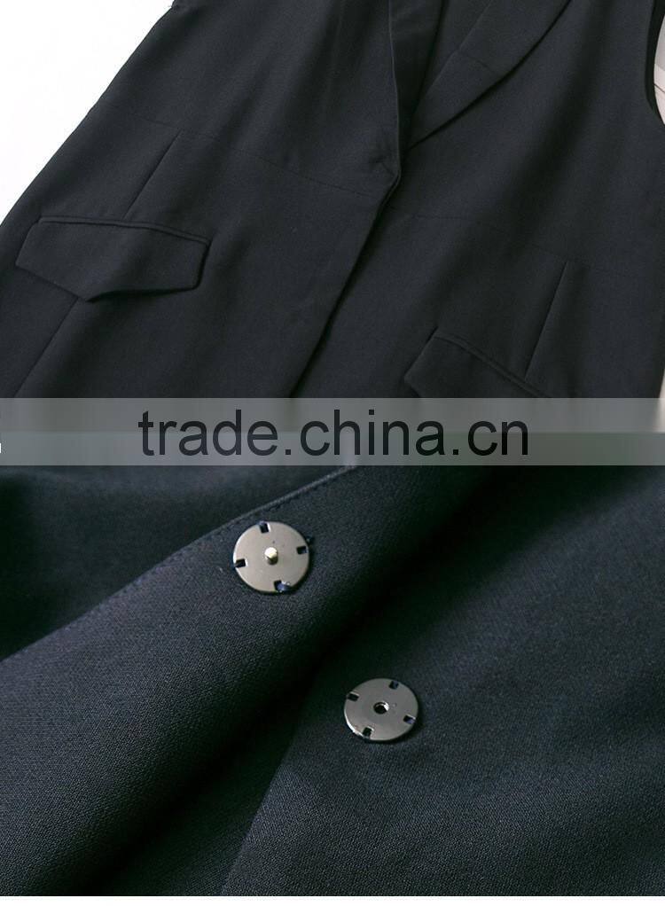 New fashion custom sleeveless women outerwear ladies spring&autumn vests