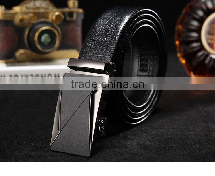 100% Cowhide Genuine Leather Belts For Men Brand Strap Male Buckle Fancy Belts