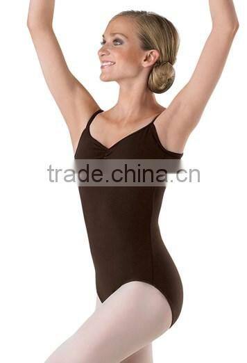 Child Pinch-Front Cotton Leotards DL1610