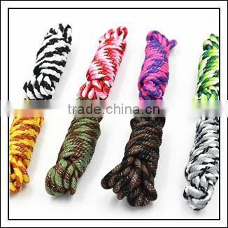 High Quality Polyester Thick Strong Laces for Hiking Race Running Boots - Regular Swirl Cord Rope Booting Shoelaces - Grey/Gray