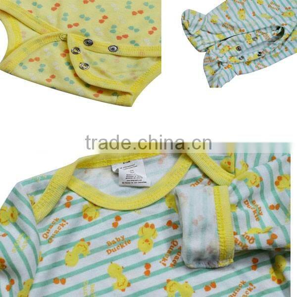 Fashion designs wholesale baby romper gift set