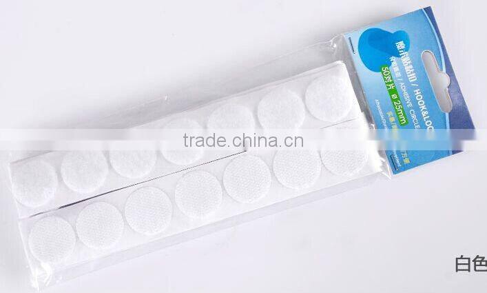 coins, squares, tapes hook and loop ,sewn black and white color