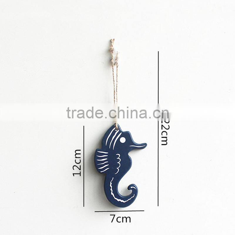 Home Furnishing Seahorse Wall Hangings Wood Decor Art Craft