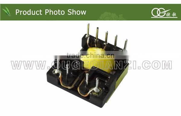 EE16 horizontal pin5+4 one side widen transformer 24V 12V 5V 240v ac 24v dc transformer