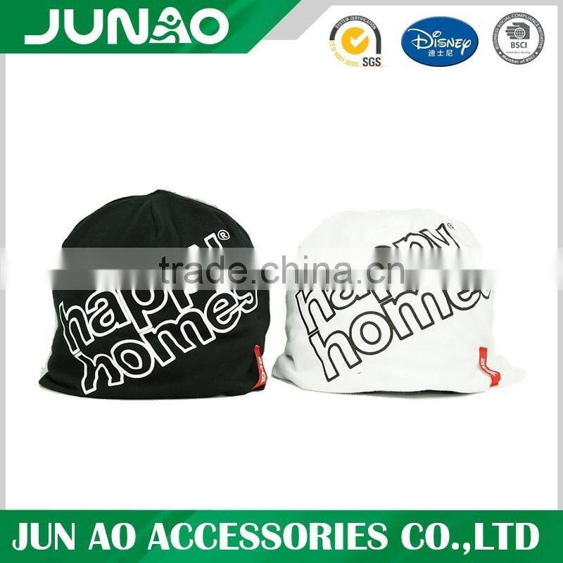 2016 OEM promotional knitting beanie winter warm custom logo customable knit beanie hats jersey