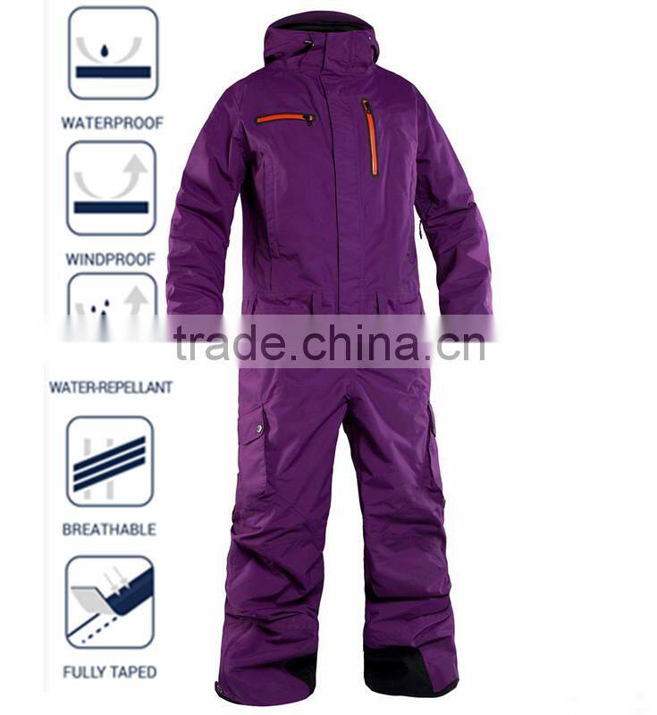 Zip hooded Adult One Piece Sport Jumpsuit