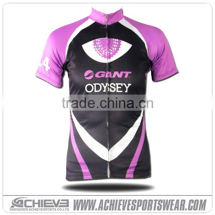 China custom santic cycling wear jersey men
